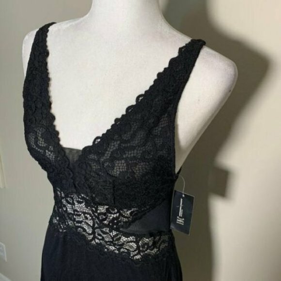 INC International Concepts Ultra Lace Knit Chemise - Picture 7 of 7